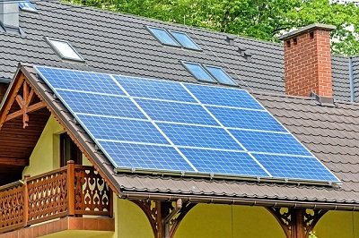 Rooftop solar panels